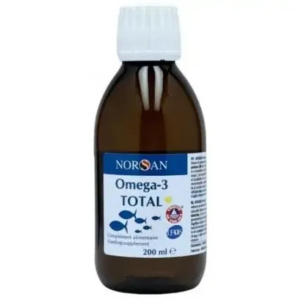 Norsan Omega-3 Total Visolie Citroen 200 ml