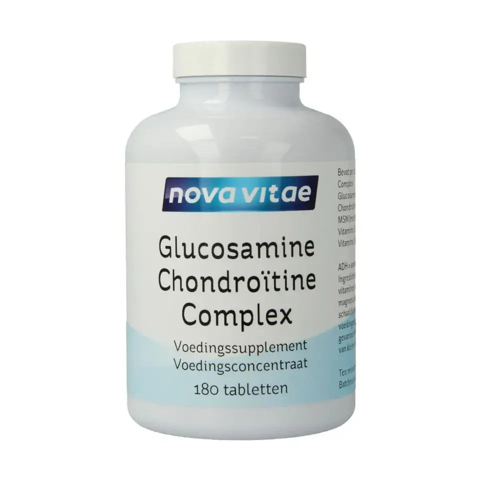 Nova Vitae Glucosamine chondroitine complex met MSM 180