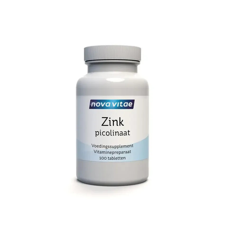 Nova Vitae Zink picolinaat 50 mg 100 tabletten