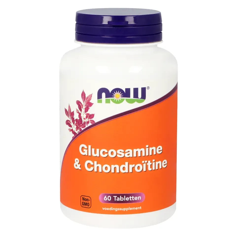 NOW Glucosamine & chondroitine 60 tabletten (afbeelding 1)