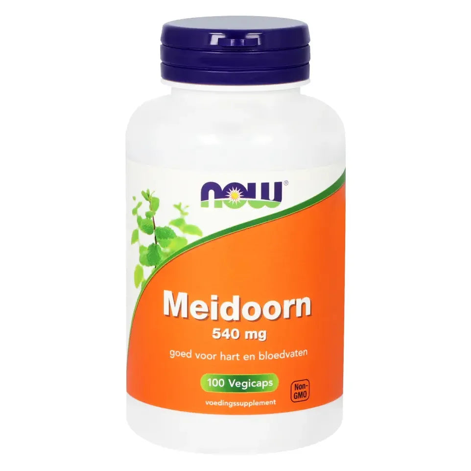 NOW Meidoorn 540 mg 100 vcaps