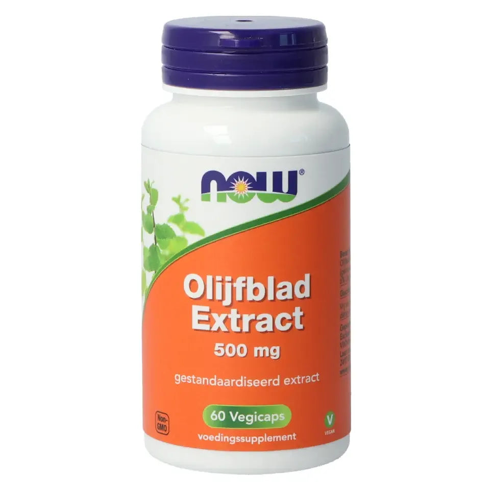 NOW Olijfblad Extract 500 mg 60 vcaps