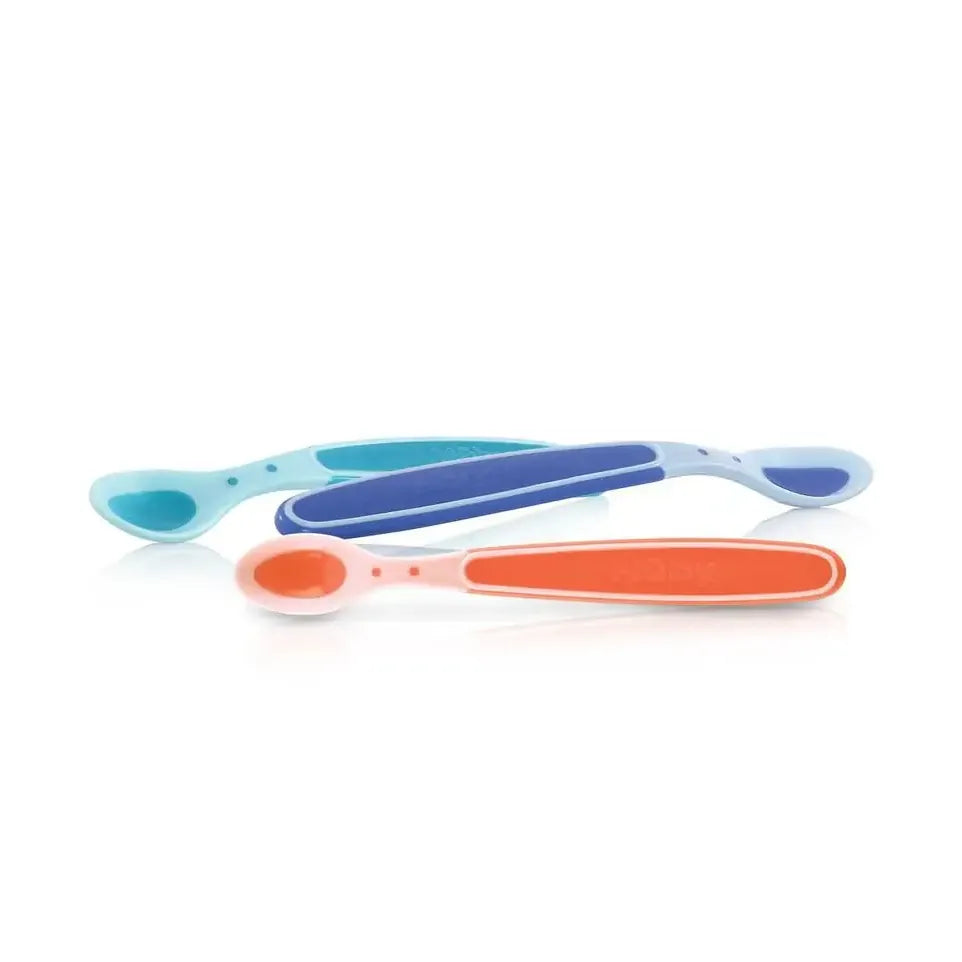 Nuby Warmtegevoelige lepeltjes 3+ maanden 3 stuks