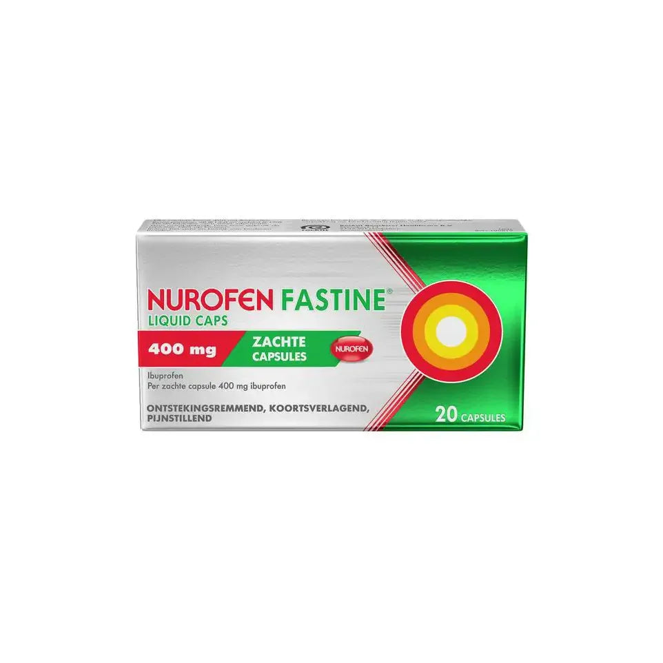 Nurofen Fastine caps 400 mg 20 liquidcaps