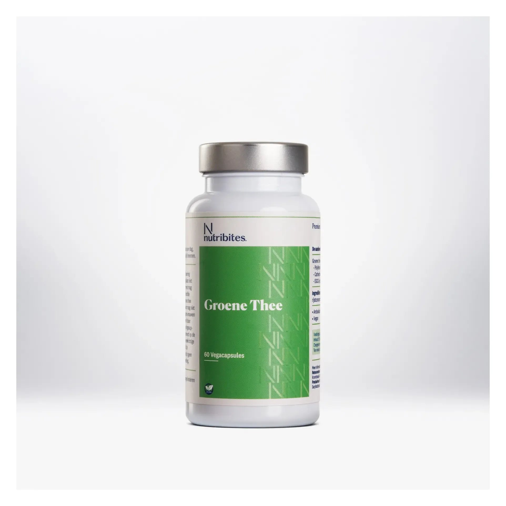 Nutribites Groene thee 60 vcaps