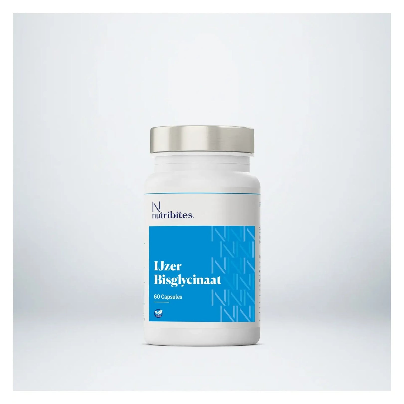 Nutribites IJzer bisglycinaat 60 vcaps