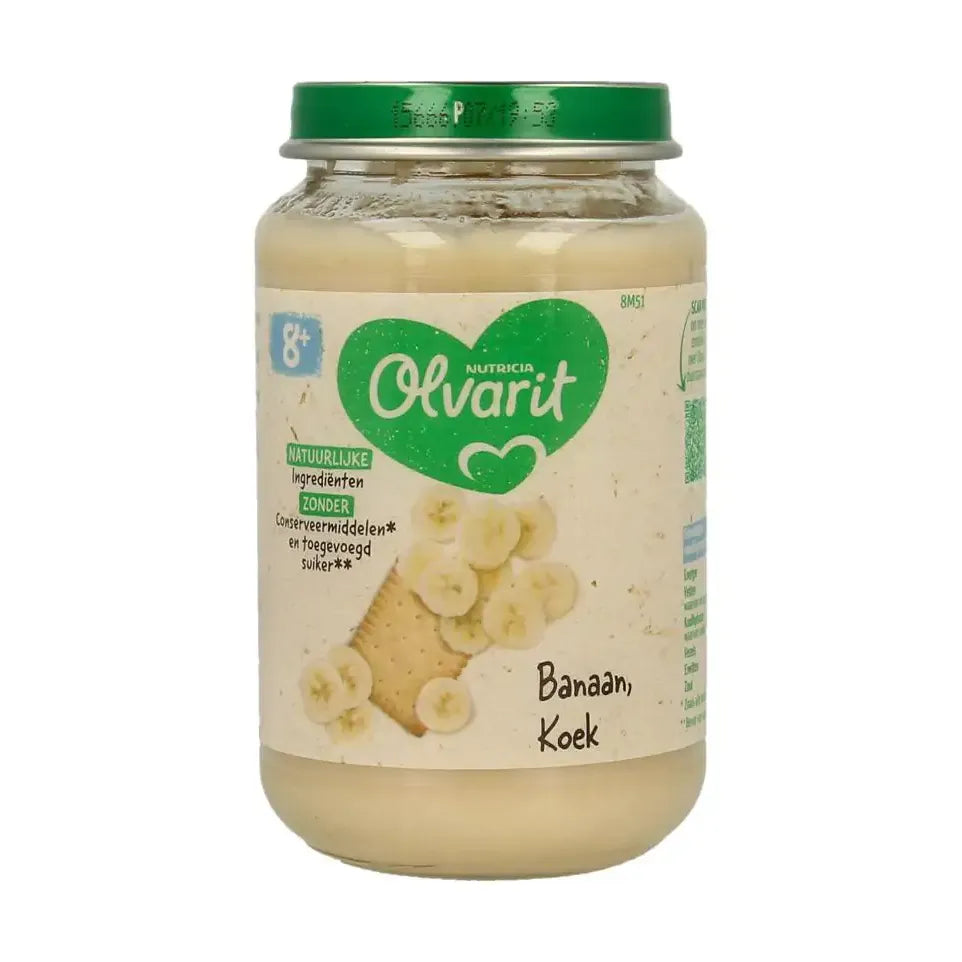 Olvarit Banaan koek 8M51 200 gram