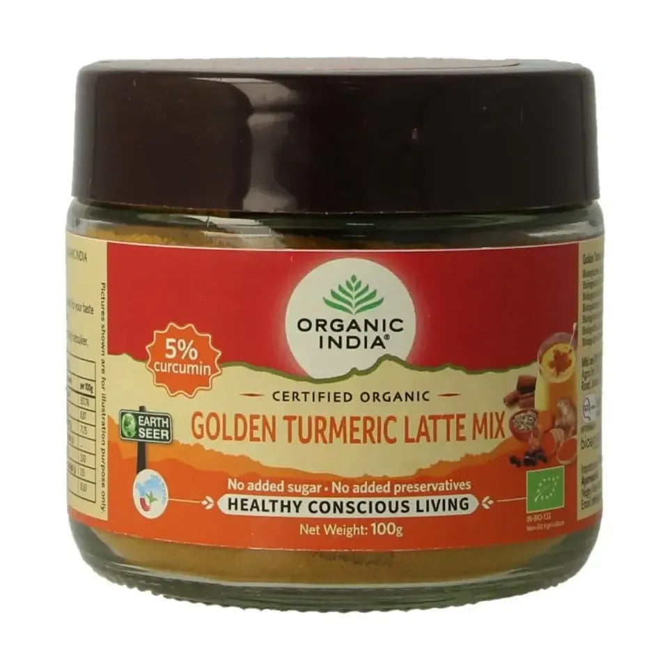 Organic India Golden turmeric latte mix 100 gram