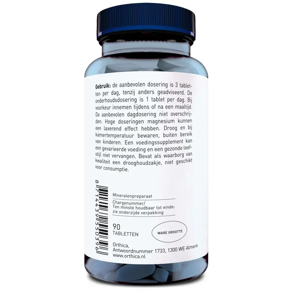 Orthica Cal-Mag-Zink 90 tabletten (afbeelding 2)