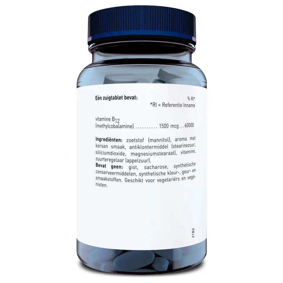 Orthica Co-Enzym B12 60 zuigtabletten