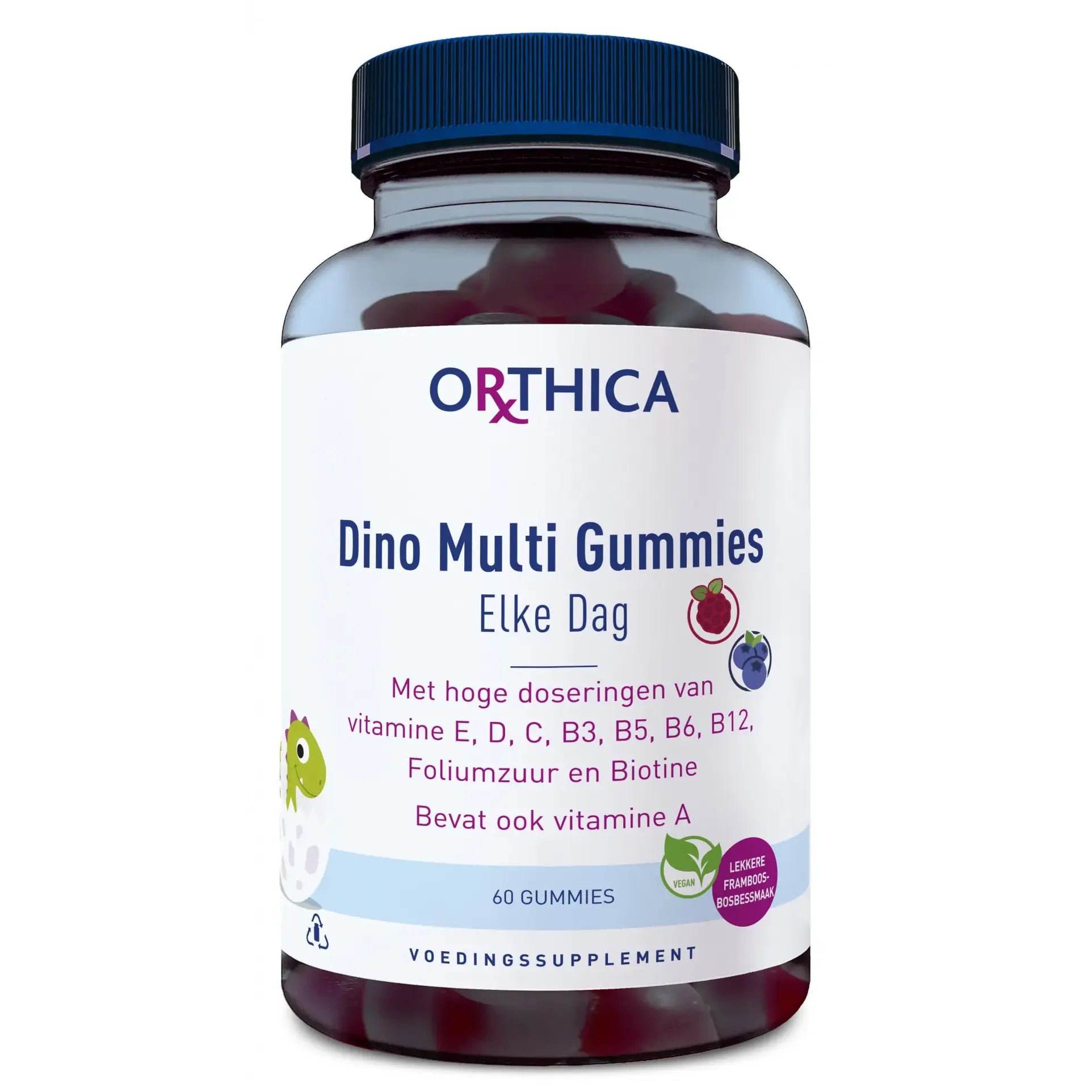 Orthica Dino multi 60 gummies (afbeelding 1)