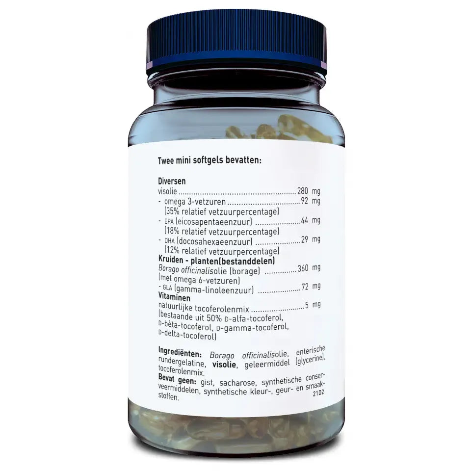 Orthica GLA & EPA 90 mini softgels (afbeelding 3)