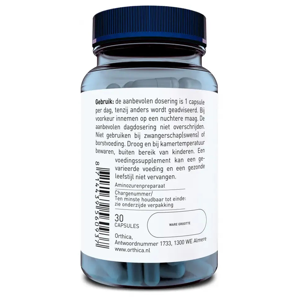 Orthica L-Tyrosine-500 30 capsules