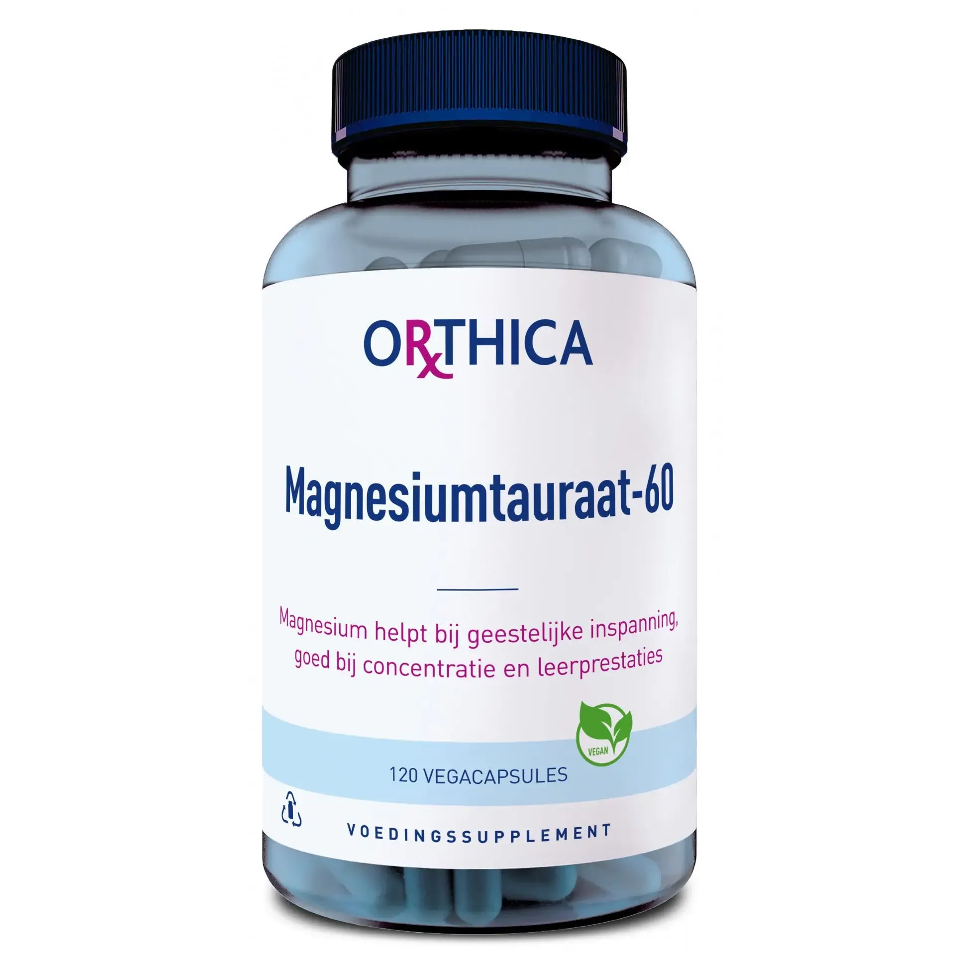 Orthica Magnesiumtauraat 60 120 vcaps