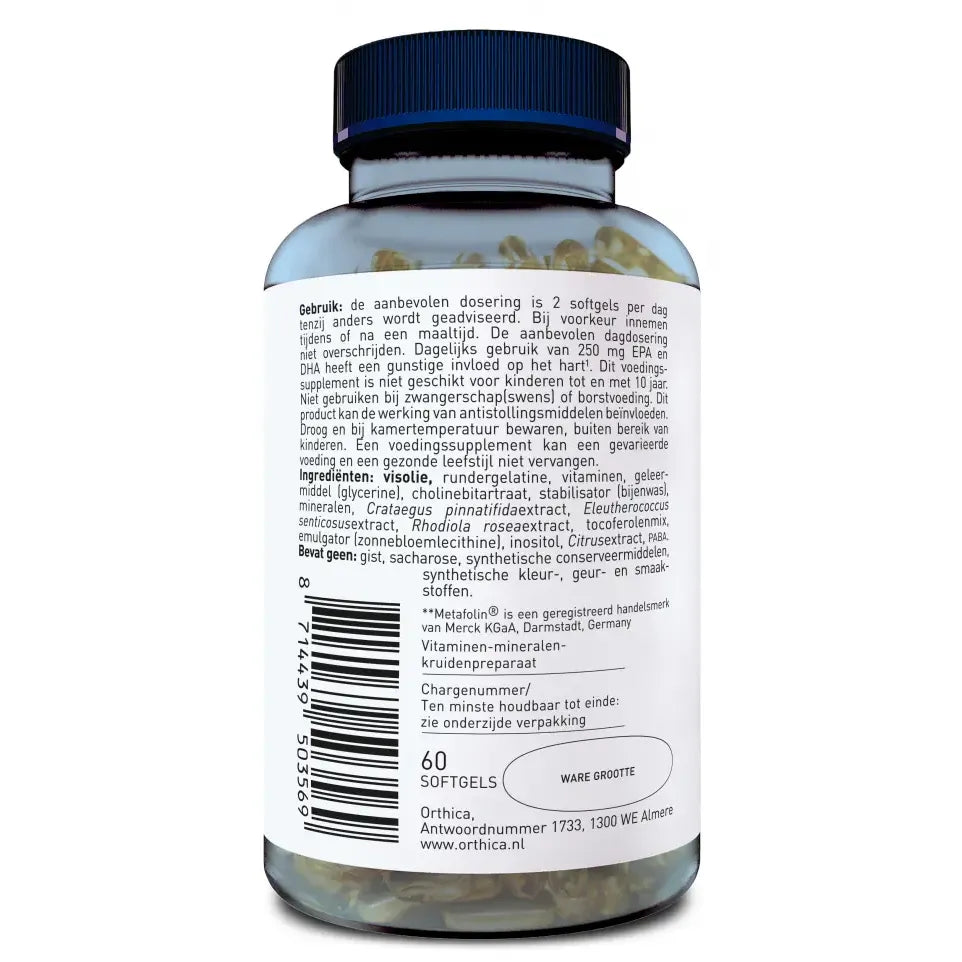 Orthica Multi 50+ 60 softgels (afbeelding 2)