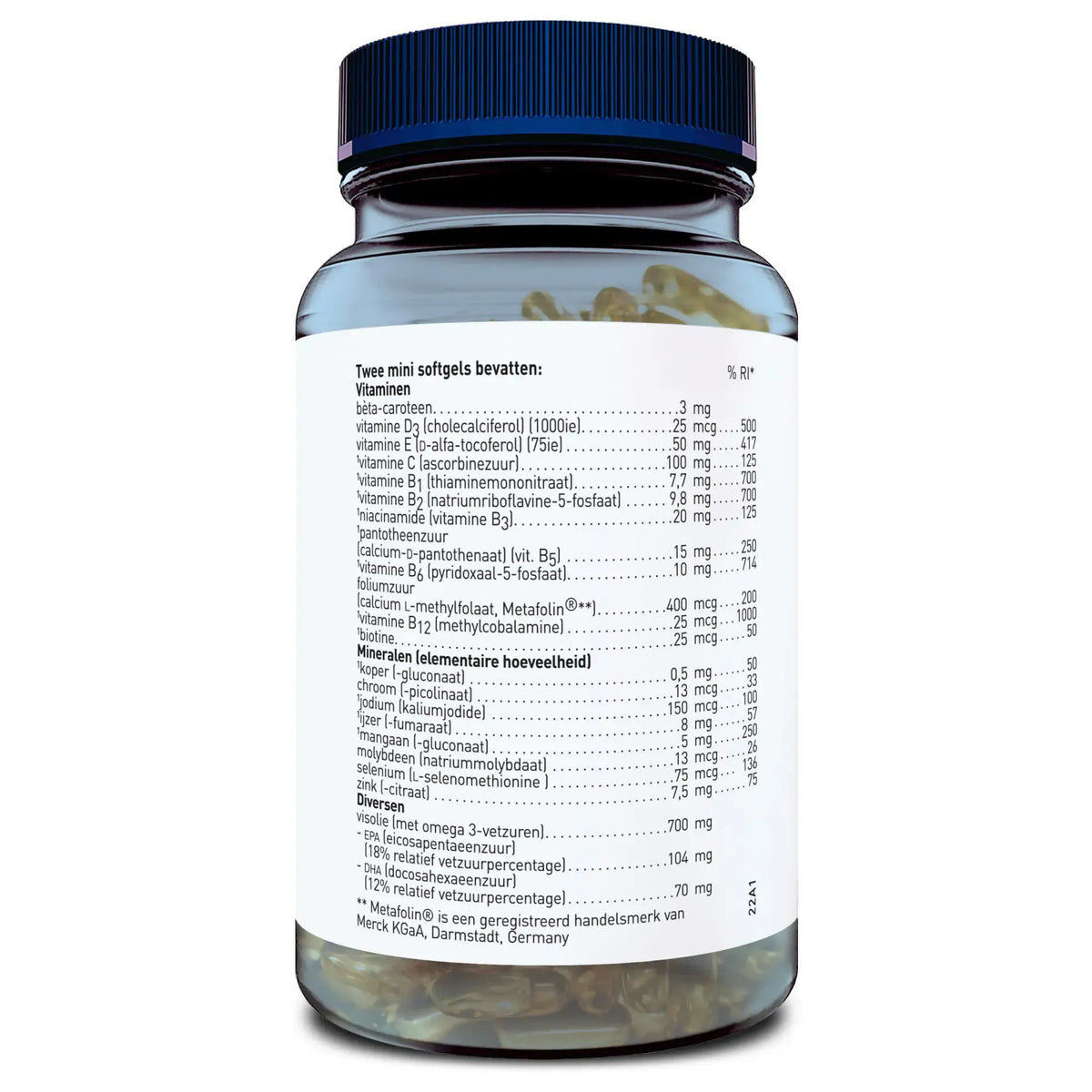 Orthica Multi energie 60 softgels (afbeelding 3)