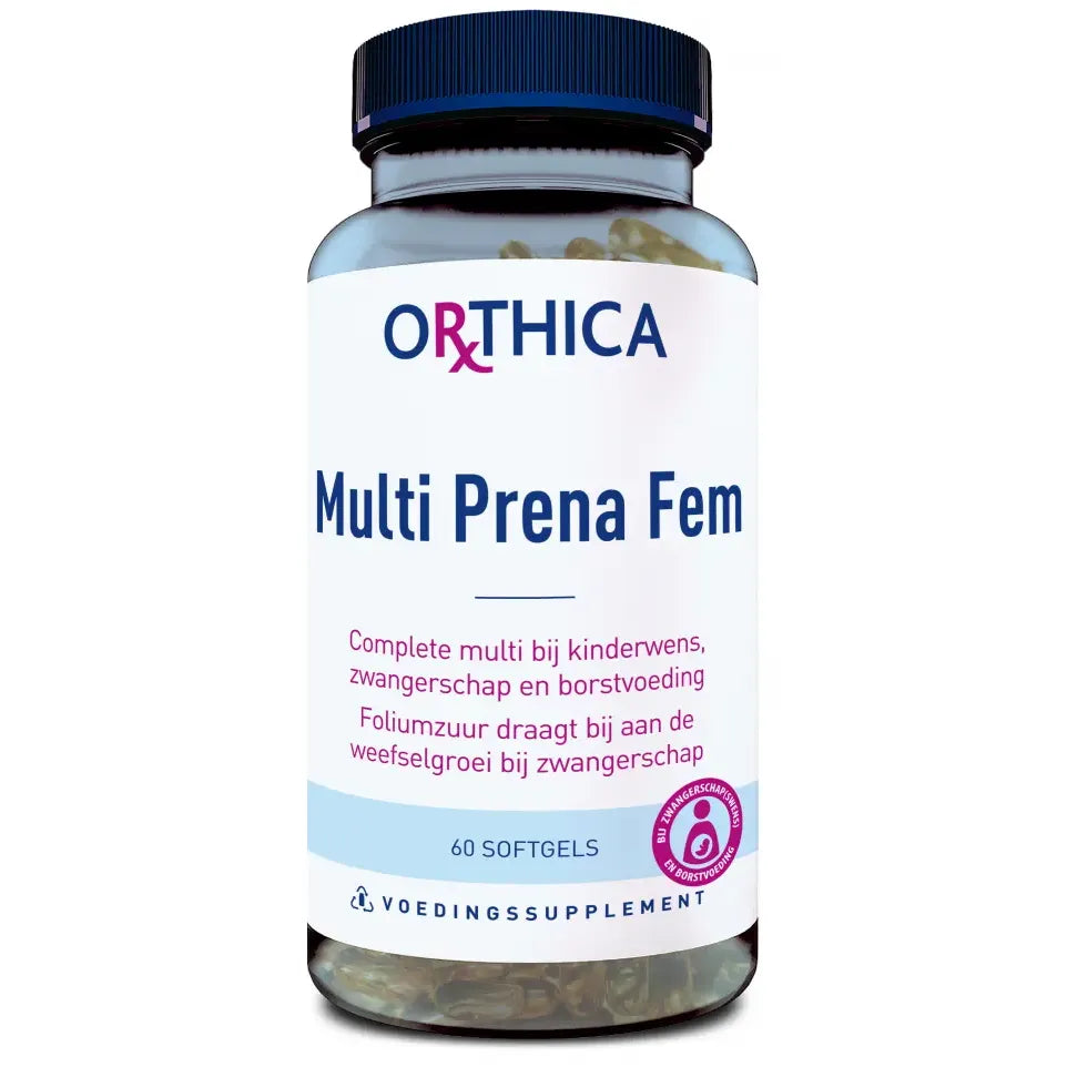 Orthica Multi Prena Fem 60 softgels (afbeelding 1)