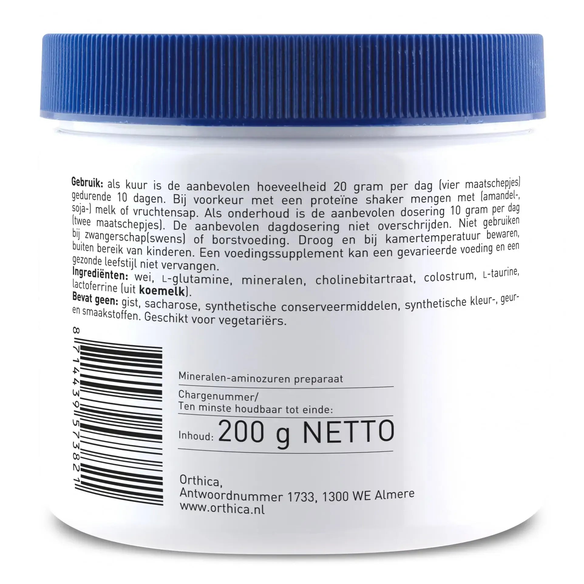 Orthica Orthi Mucos 200 gram poeder