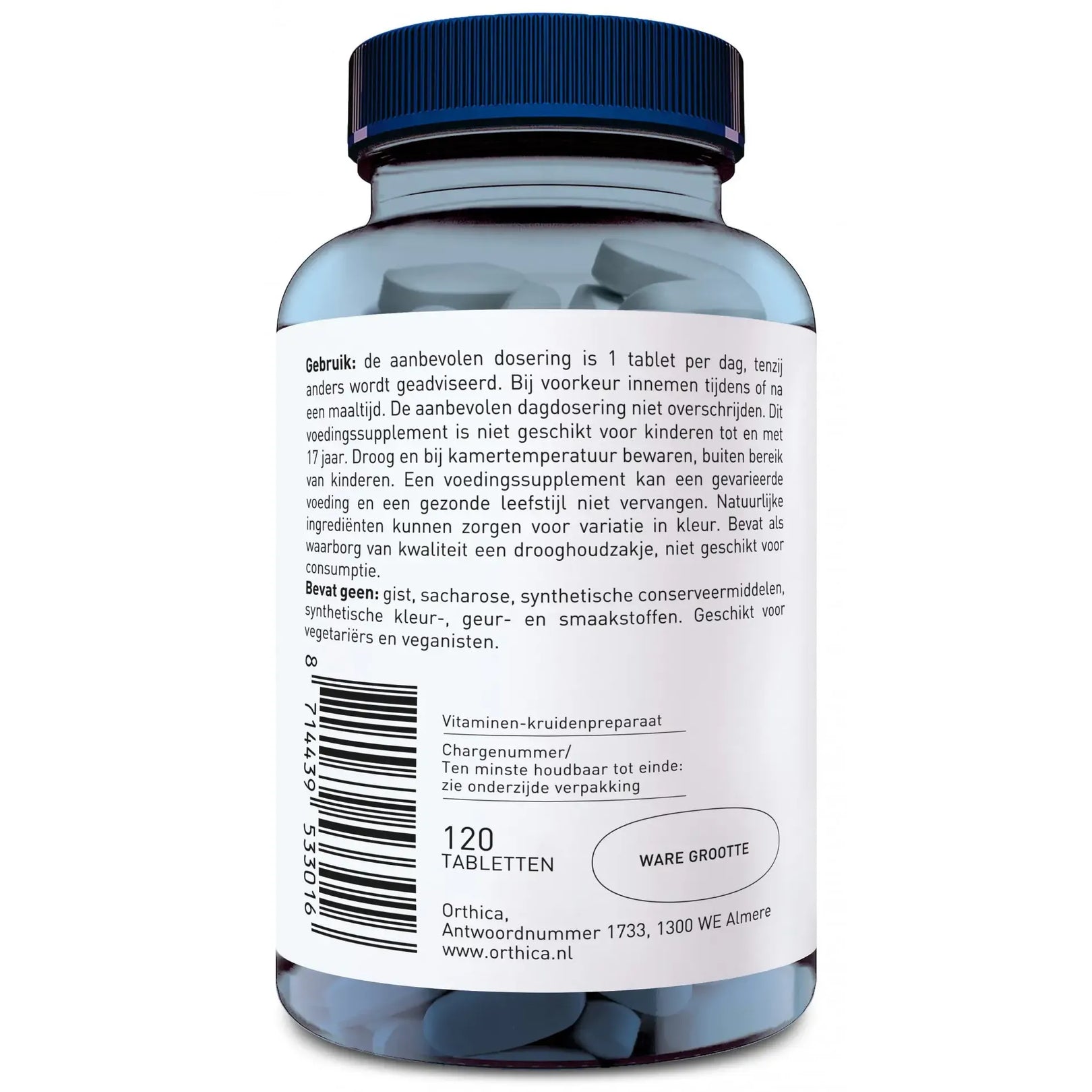 Orthica Vitamine B 100 SR 120 tabletten