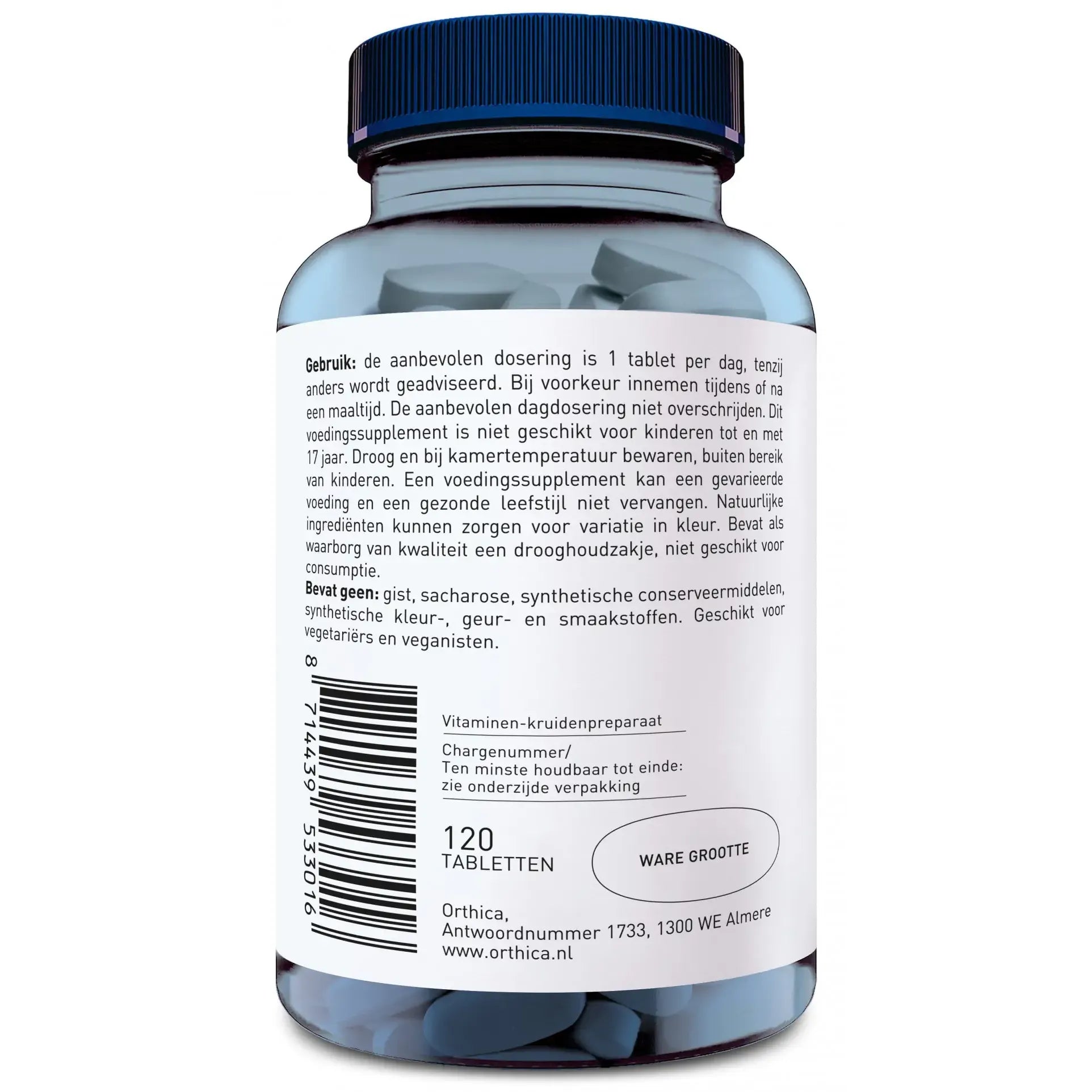 Orthica Vitamine B 100 SR 120 tabletten