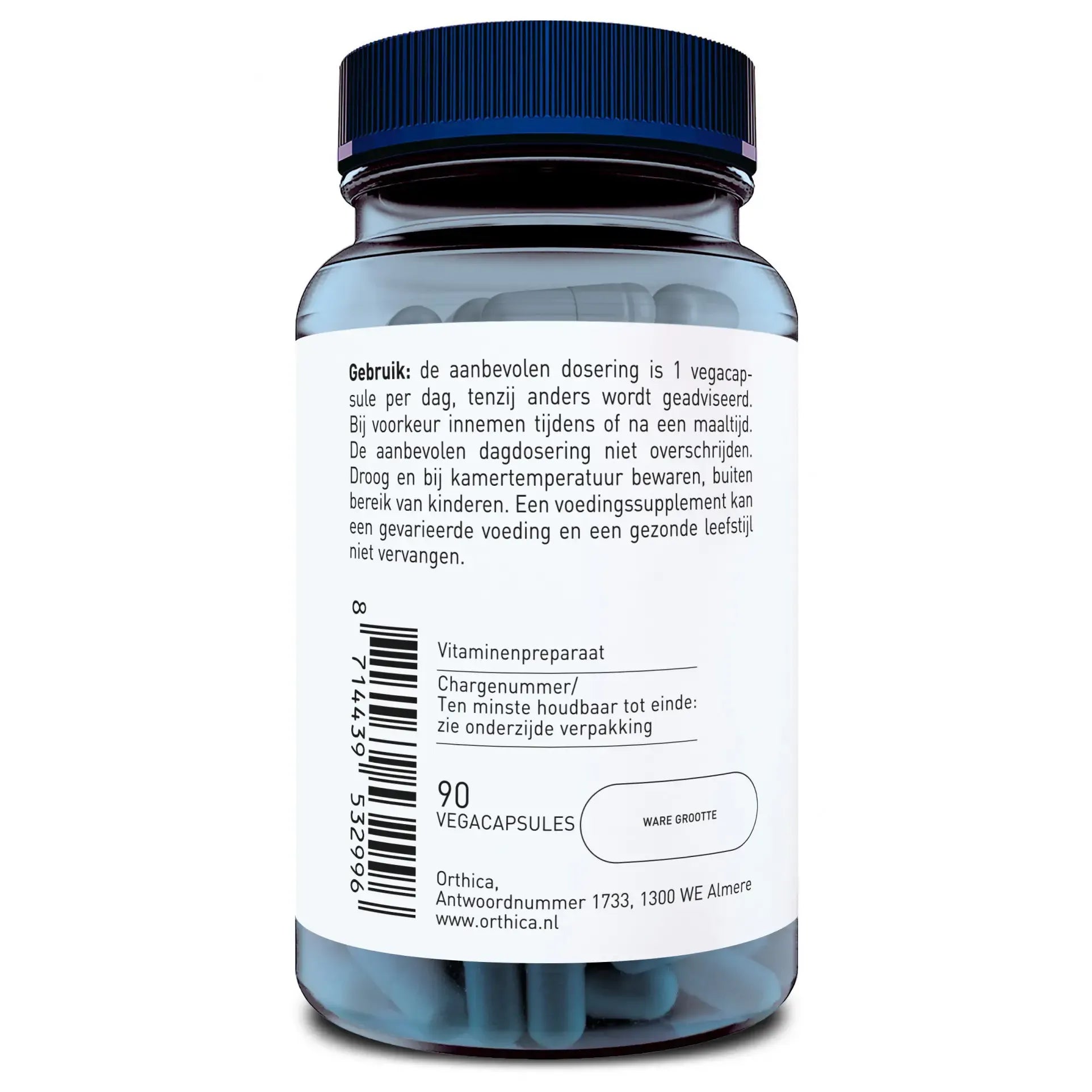 Orthica Vitamine B2-50 90 capsules