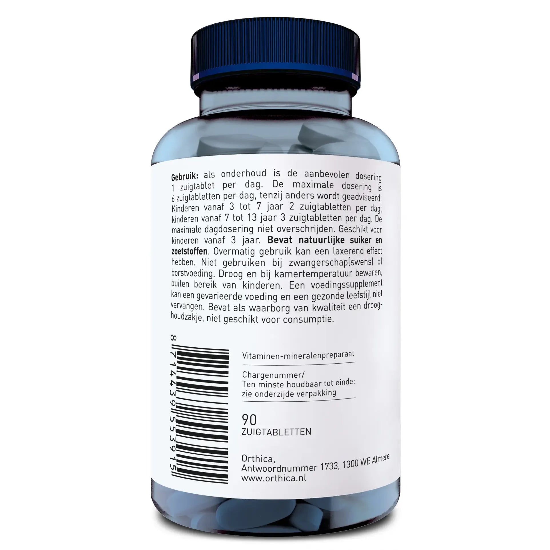 Orthica Zink 90 zuigtabletten