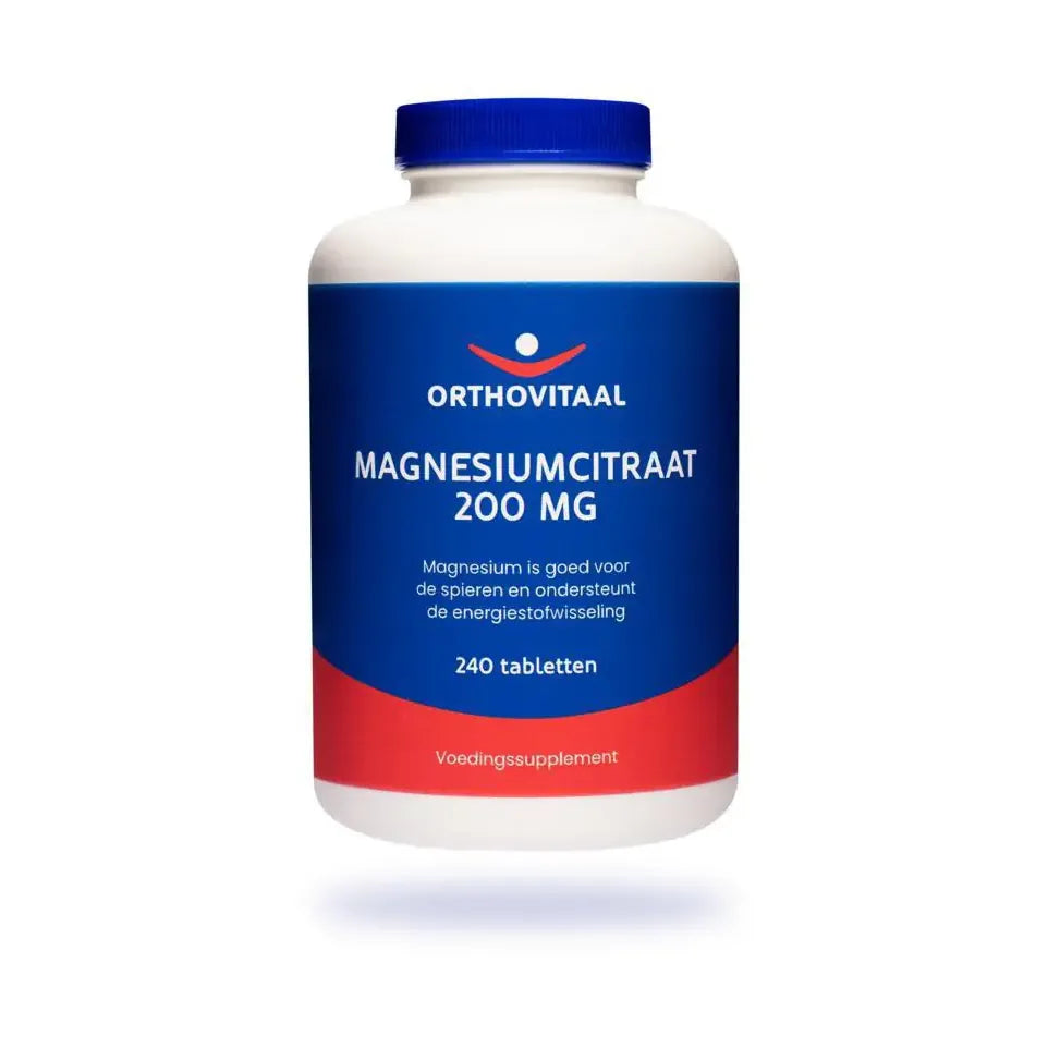 Orthovitaal Magnesium citraat 200 mg 240 tabletten