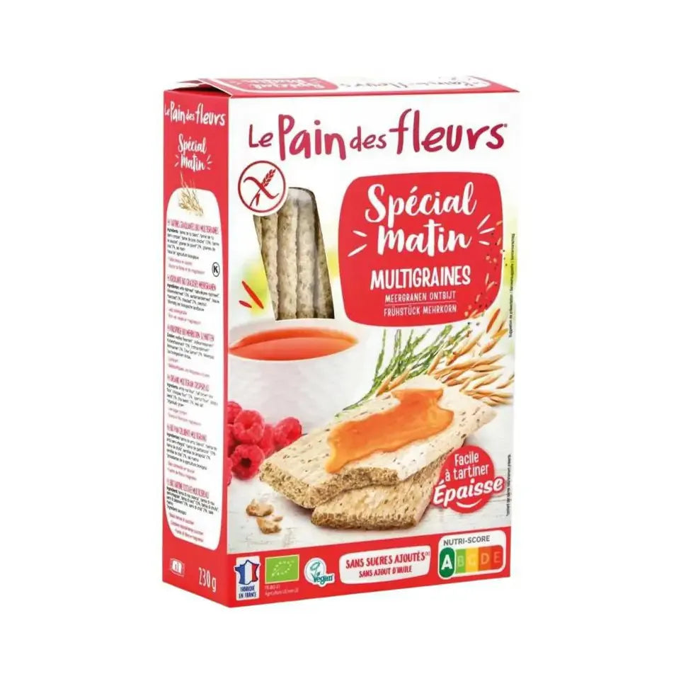 Le Pain Des Fleurs Special Matin meergranen crackers 230 gram