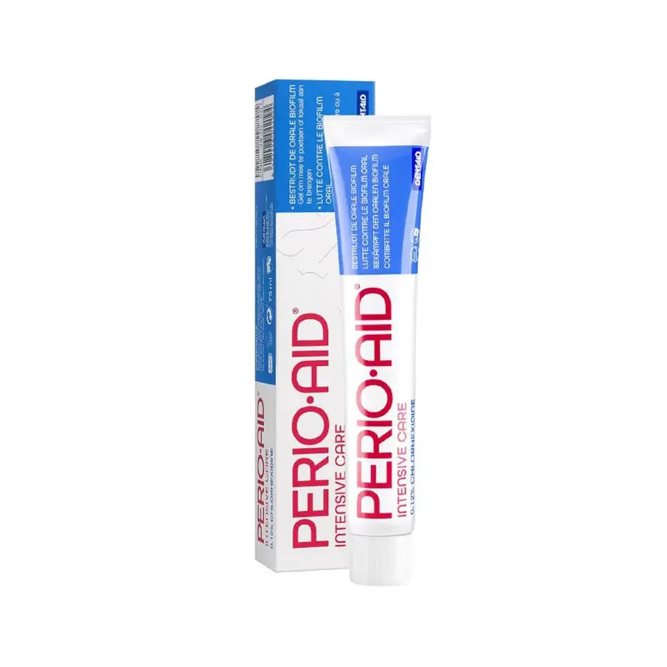 Perio Aid Intensive care tandpasta gel 0.12% CHX 75 ml