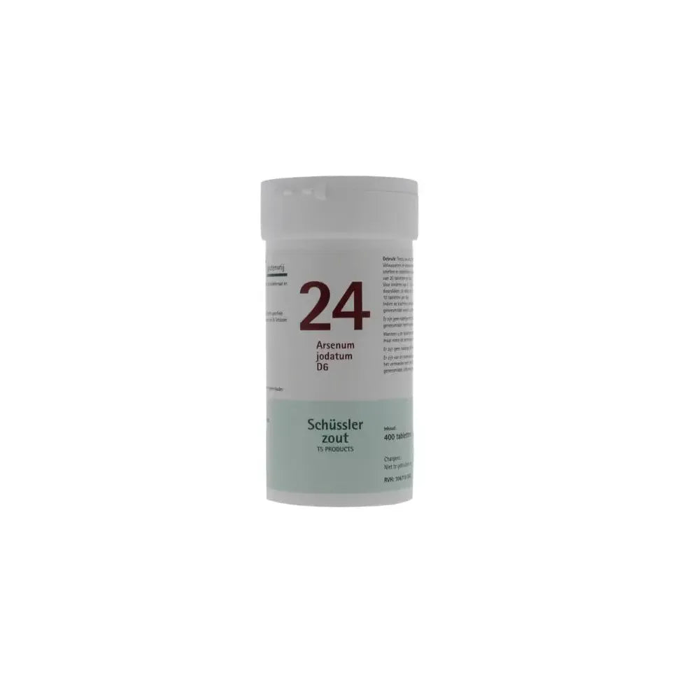 Pfluger Arsenum jodatum 24 D6 Schussler 400 tabletten