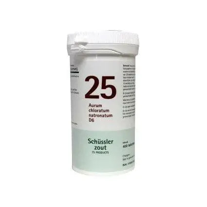 Pfluger Aurum chloratum natrium 25 D6 Schussler 400 tabletten