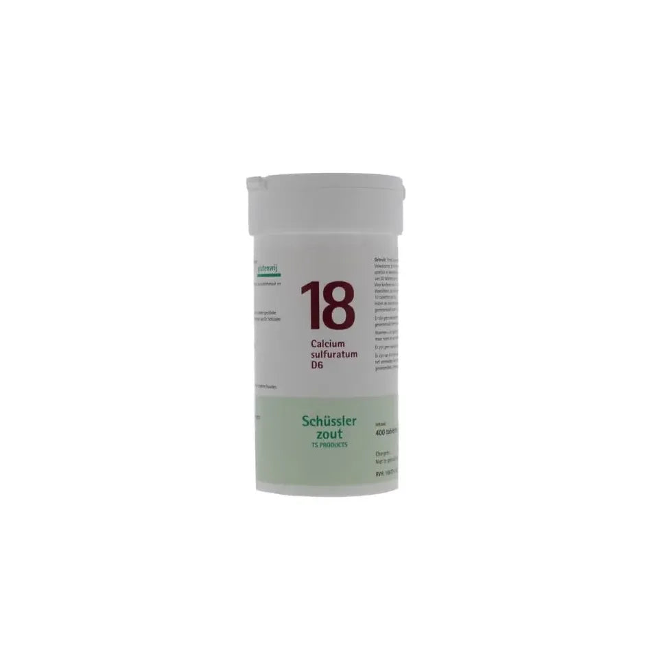 Pfluger Calcium sulfuratum 18 D6 Schussler 400 tabletten