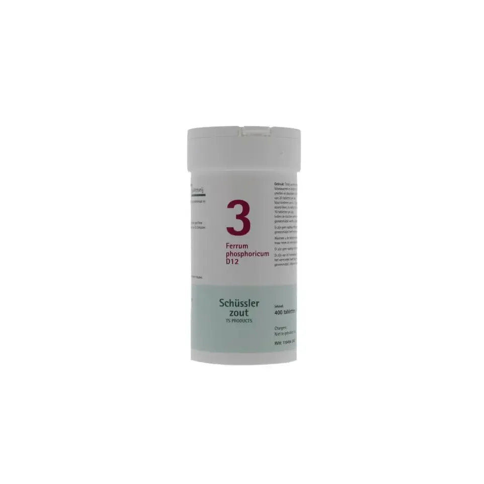 Pfluger Ferrum phosphoricum 3 D12 Schussler 400 tabletten
