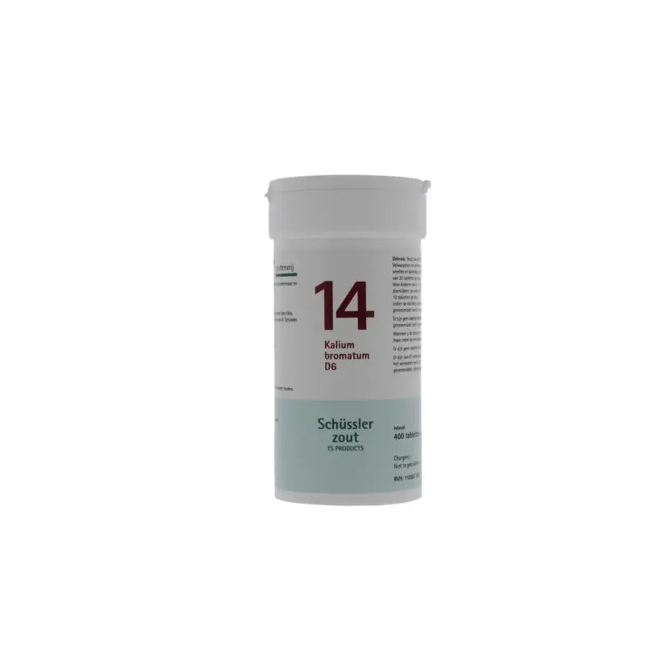 Pfluger Kalium bromatum 14 D6 Schussler 400 tabletten