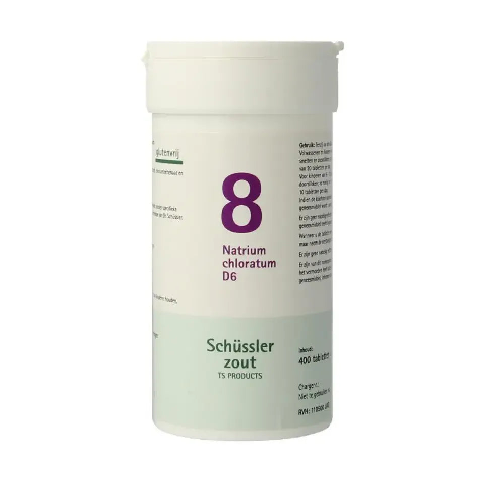 Pfluger Natrium chloratum 8 D6 Schussler 400 tabletten