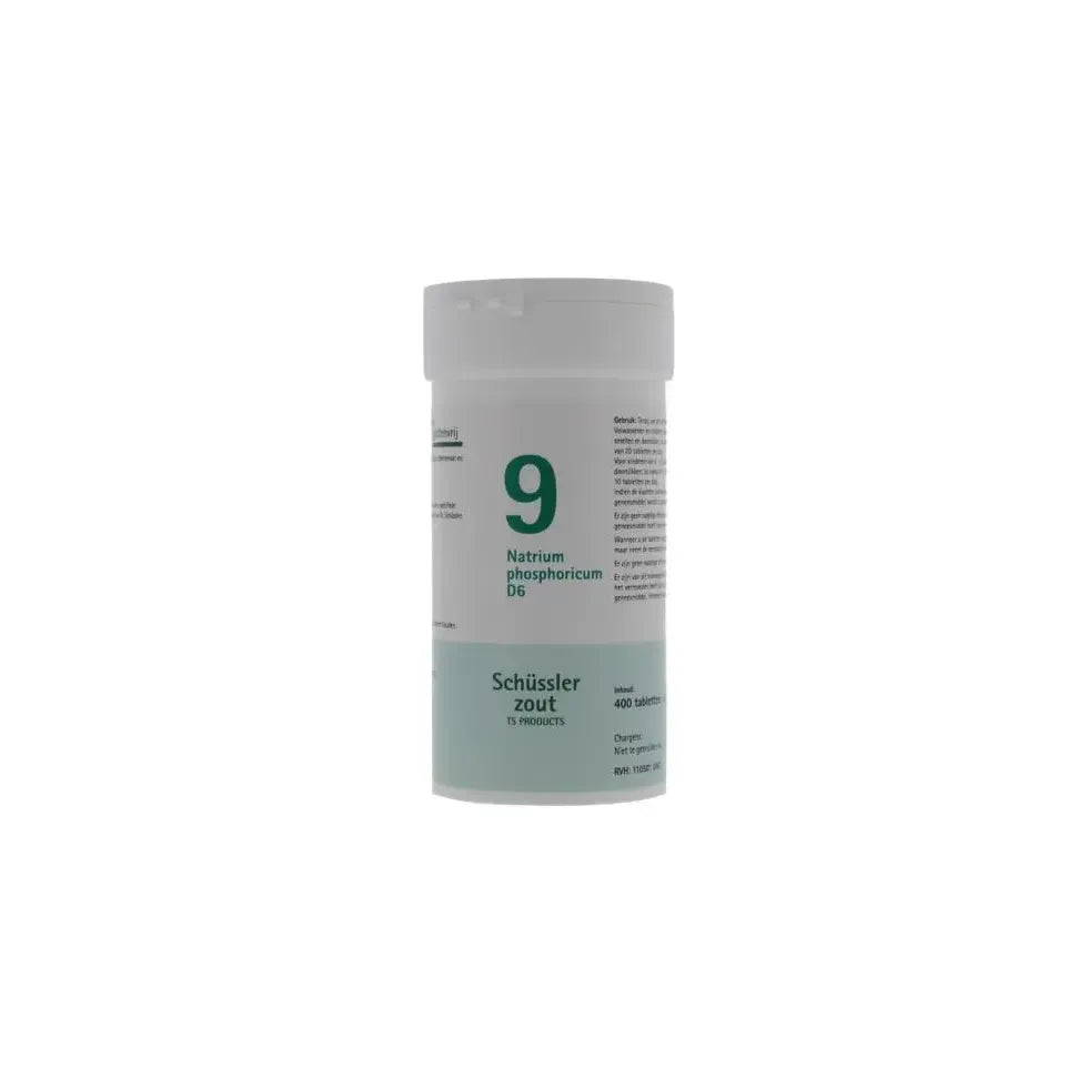 Pfluger Natrium phosphoricum 9 D6 Schussler 400 tabletten