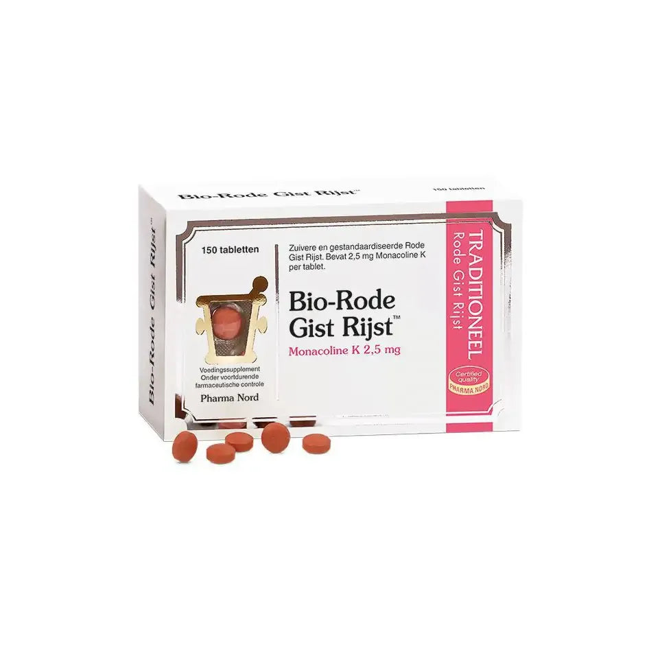 Pharma Nord Bio rode gist rijst 150 tabletten