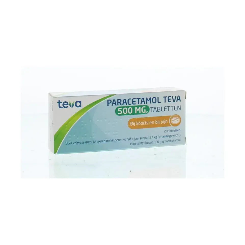 Teva Paracetamol 500 mg 20 tabletten