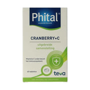 Phital Cranberry + C 60 tabletten
