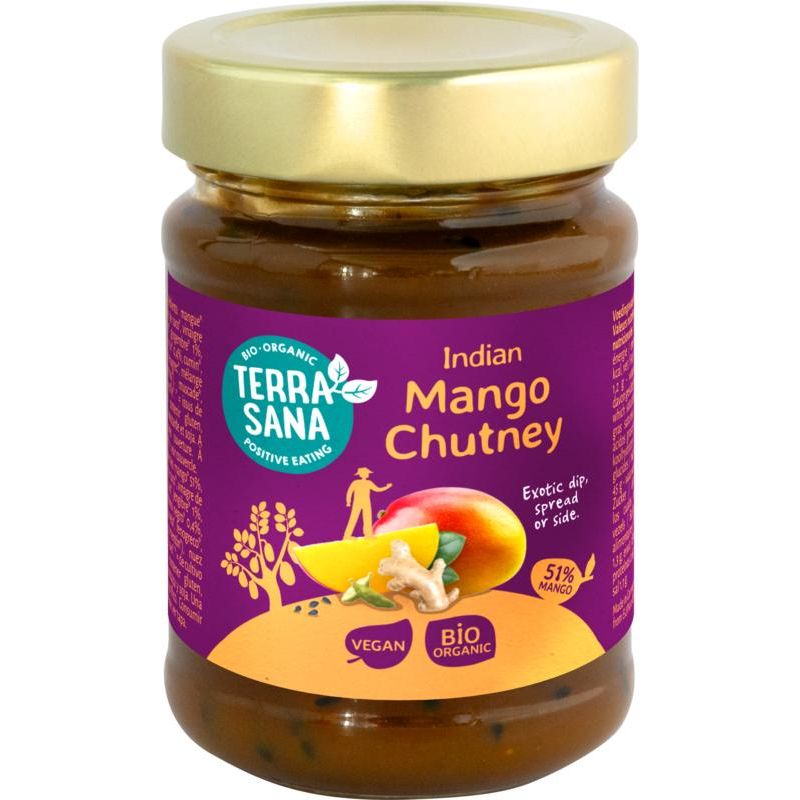 TerraSana Mango chutney 195 gram