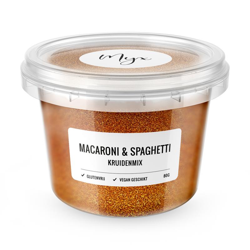Myx Kruidenmix macaroni spaghetti glutenvrij 80 gram