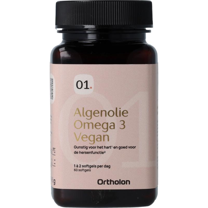 Ortholon Algenolie omega 3 vegan 60 capsules