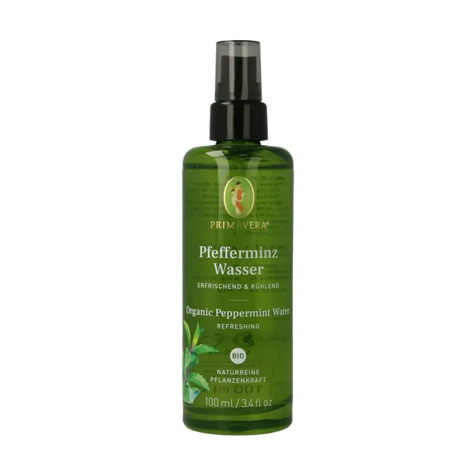 Primavera Peppermint water biologisch 100 ml
