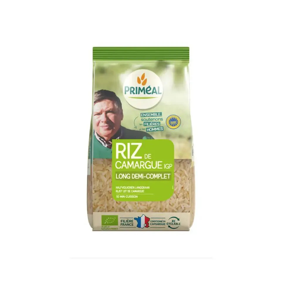 Primeal Halfvolkoren langgraan rijst camargue 1 kg