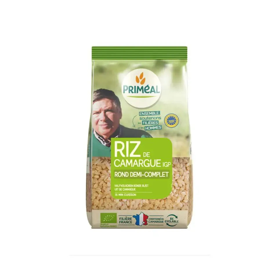 Primeal Halfvolkoren ronde rijst camargue 1 kg