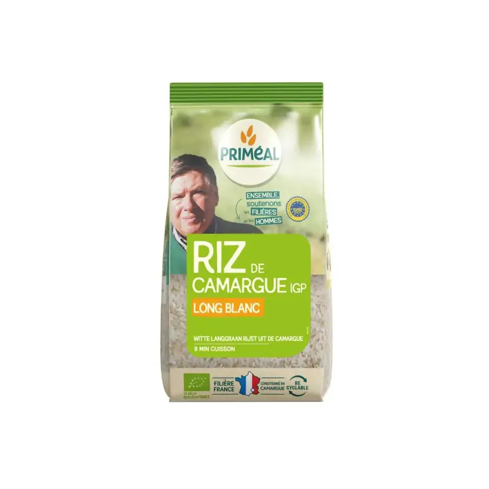 Primeal Witte langgraan rijst camargue 500 gram