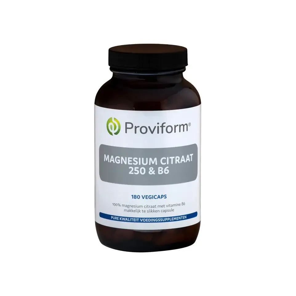 Proviform magnesium citraat 250 & b6 180 vcaps