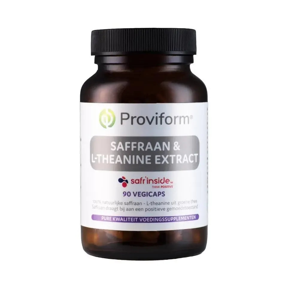 Proviform Saffraan 30 mg active & theanine 100 mg 90 vcaps