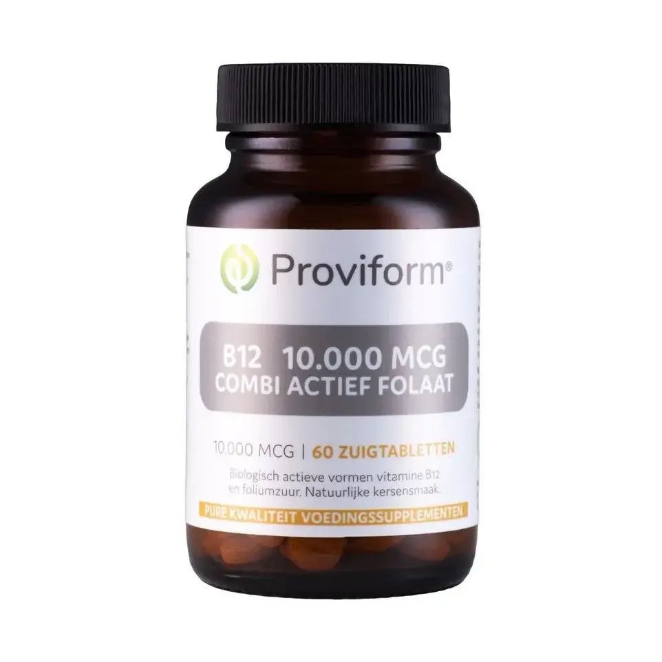 Proviform Vitamine B12 10.000 mcg combi actief folaat 60