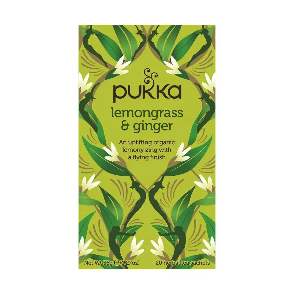 Pukka Lemongrass & ginger thee 20 zakjes